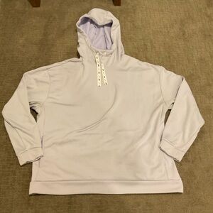 Nike One Women’s Therma Fleece Training Hoodie Large Light Purple